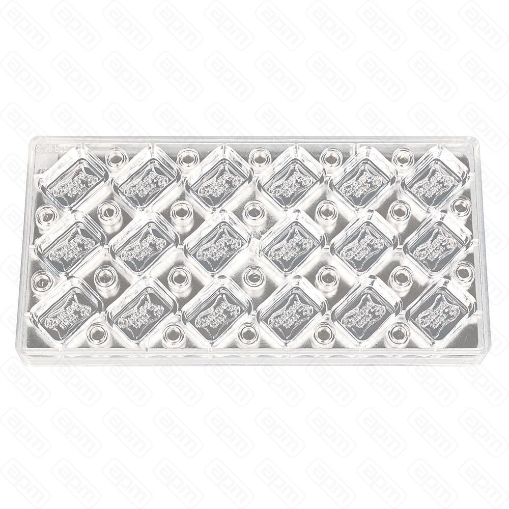 Форма для шоколада на магнитах Прямоугольник 18 ячеек 322411 мм поликарбонат PL Proff Cuisin