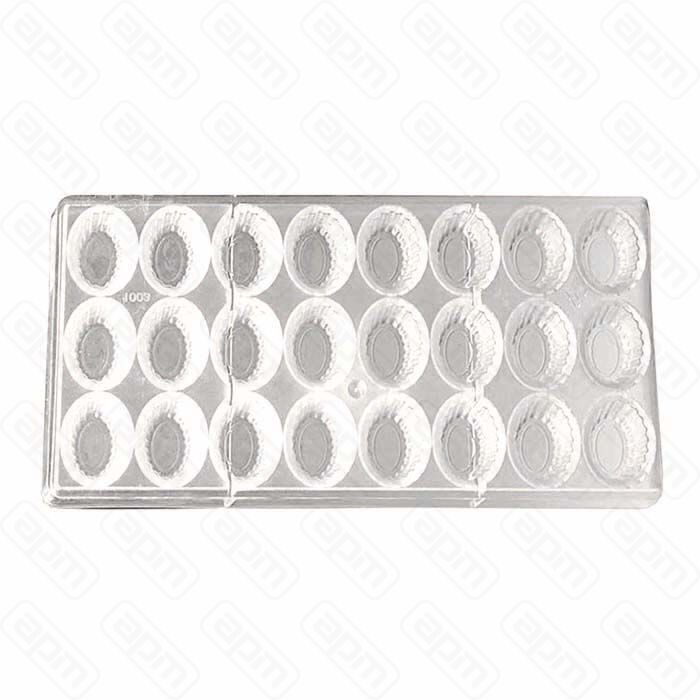 Пластиковая форма Овал 24 ячейки 352519 мм PL Proff Cuisine