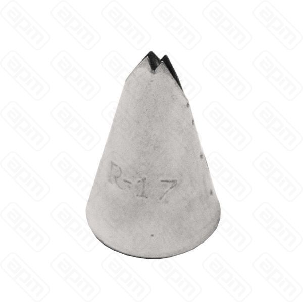 Насадка для кондитерского мешка Лист 10 мм h 3 см d 2 см PL Proff Cuisine