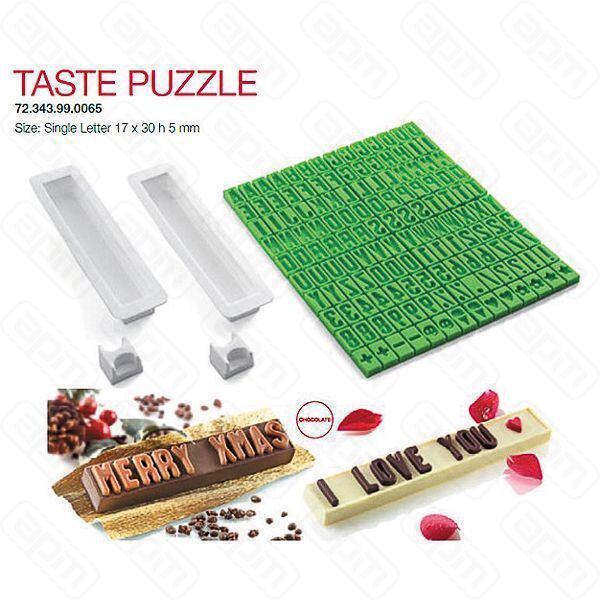 Набор кондитерский силикон Silikomart Английский алфавит 1730 см h 5 мм Италия