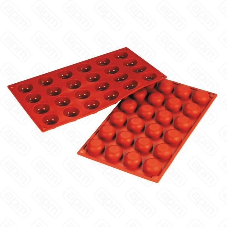 Форма силиконовая PL Proff Cuisine Помпоннет 24 ячейки d 34 мм h 16 мм 30175 см