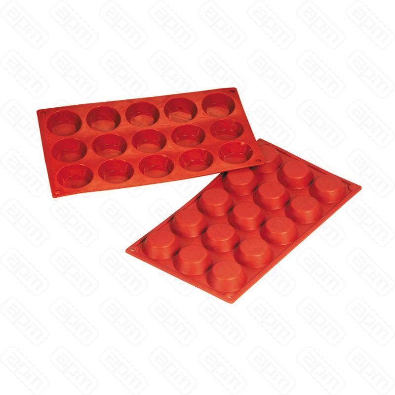 Форма силиконовая PL Proff Cuisine Тарталетка 15 ячеек d 45 мм h 10 мм 30175 см