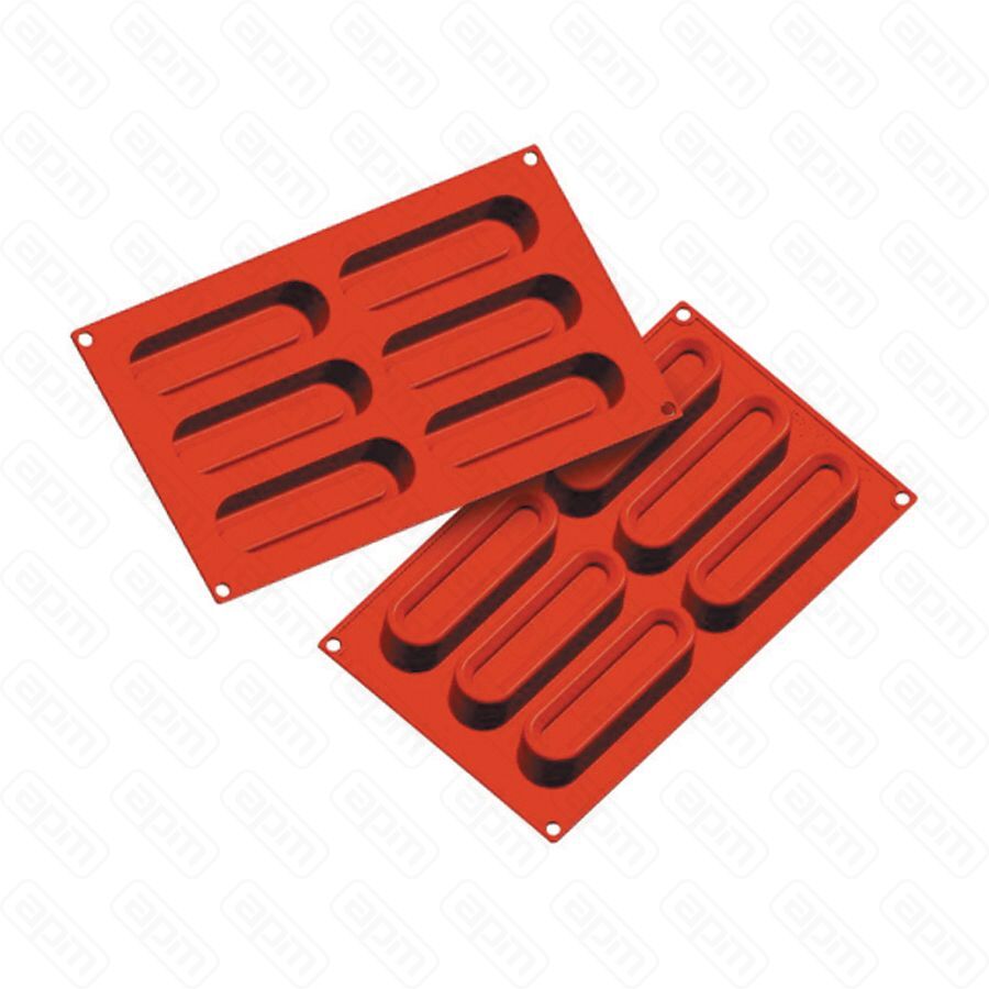 Форма силиконовая PL Proff Cuisine Савоярди 6 ячеек 12030 мм h 30 мм 30175 см