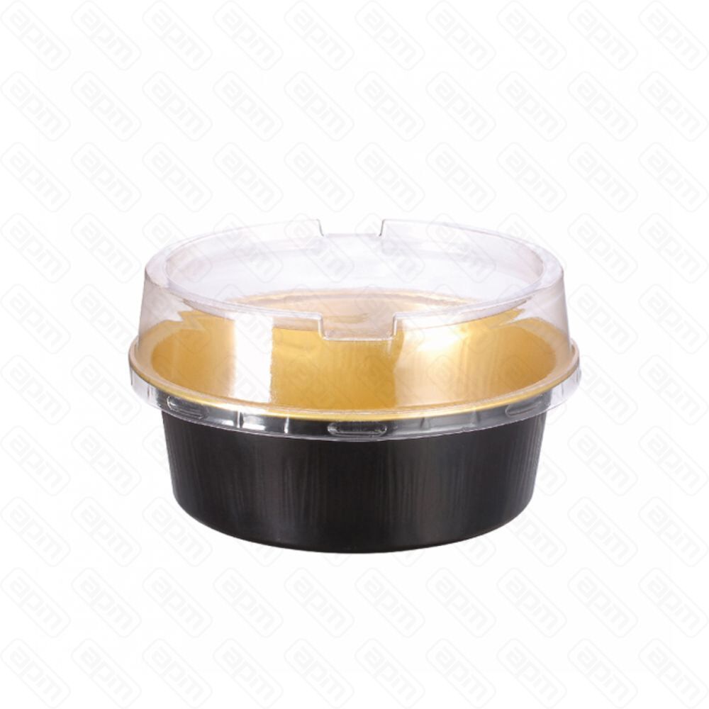 Форма для выпекания 150 мл 93 см 100 шт алюминий черныйзолотой без крышки Garcia de Pou