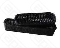 Хлебница плетенротанг чернпрямоуг 28115см PL-SUN