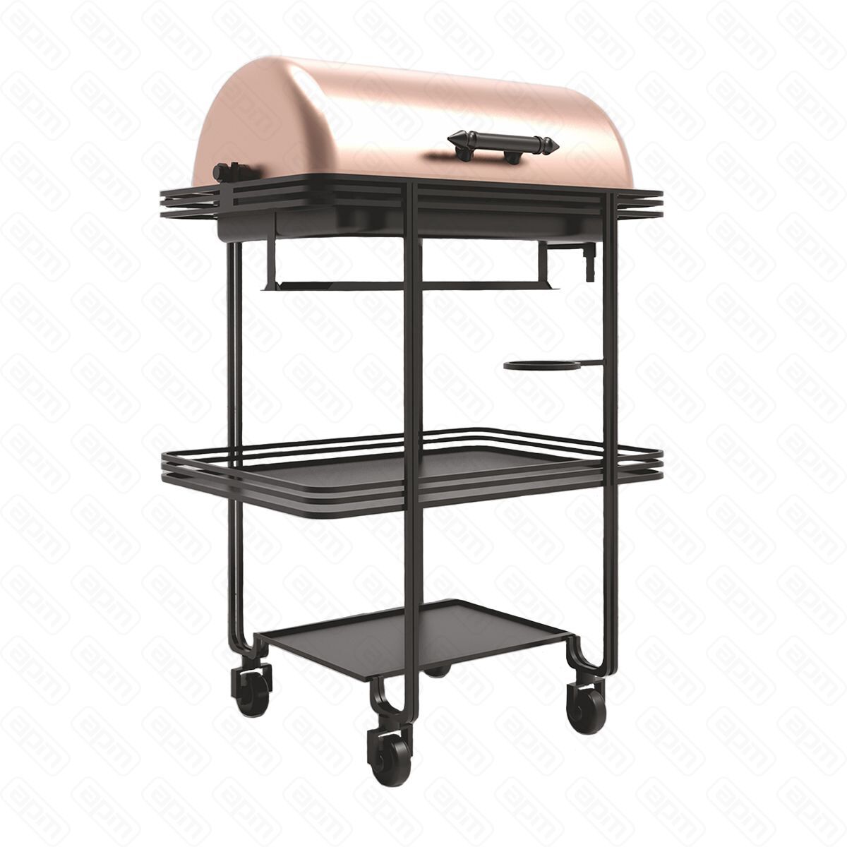 Станция с мармитомна колесикахмедное напыление 6960104 см  PL--Hotelware