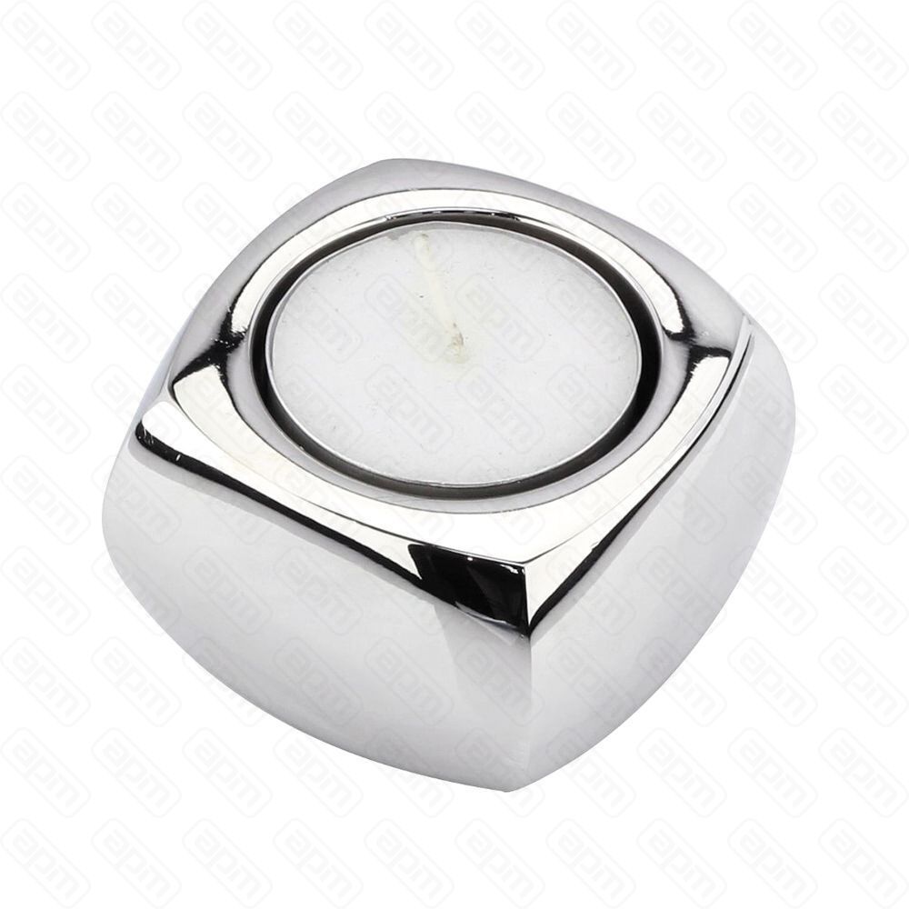 Подсвечник для чайной свечи закругленный 5757 см нержавейка PL - REG