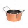 Кастрюля 11 см 525 мл нержавейка с медным напылением PL Proff Cuisine