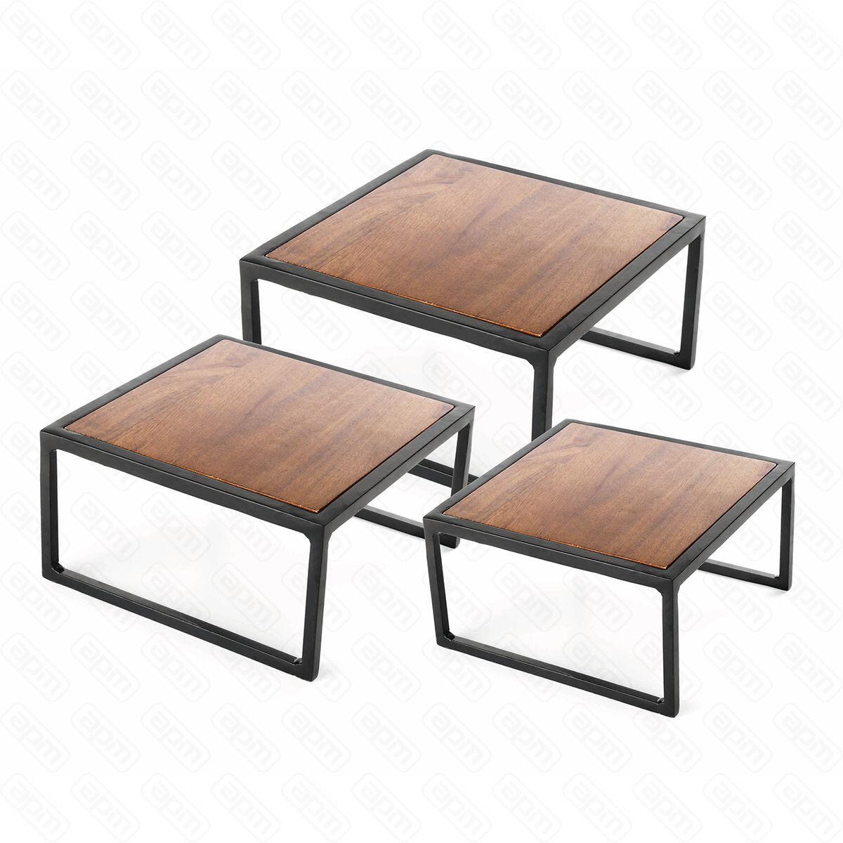 Набор из 3-х фуршетных подставок 1-17178  2-191910  3-222212 см PL Proff Cuisine