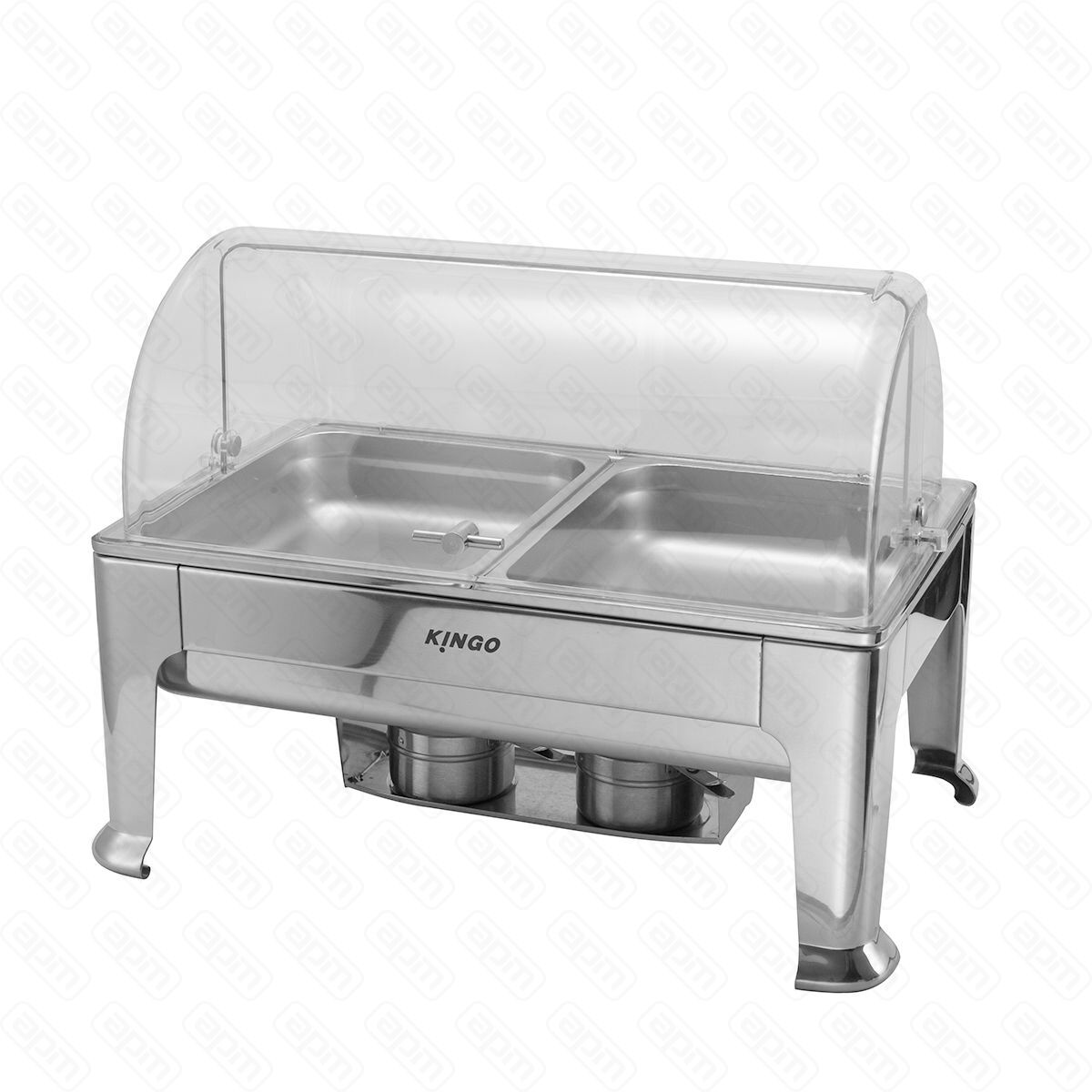 Мармит с обзорной крышкой из поликарбоната 83 литра KINGO-HOTEL