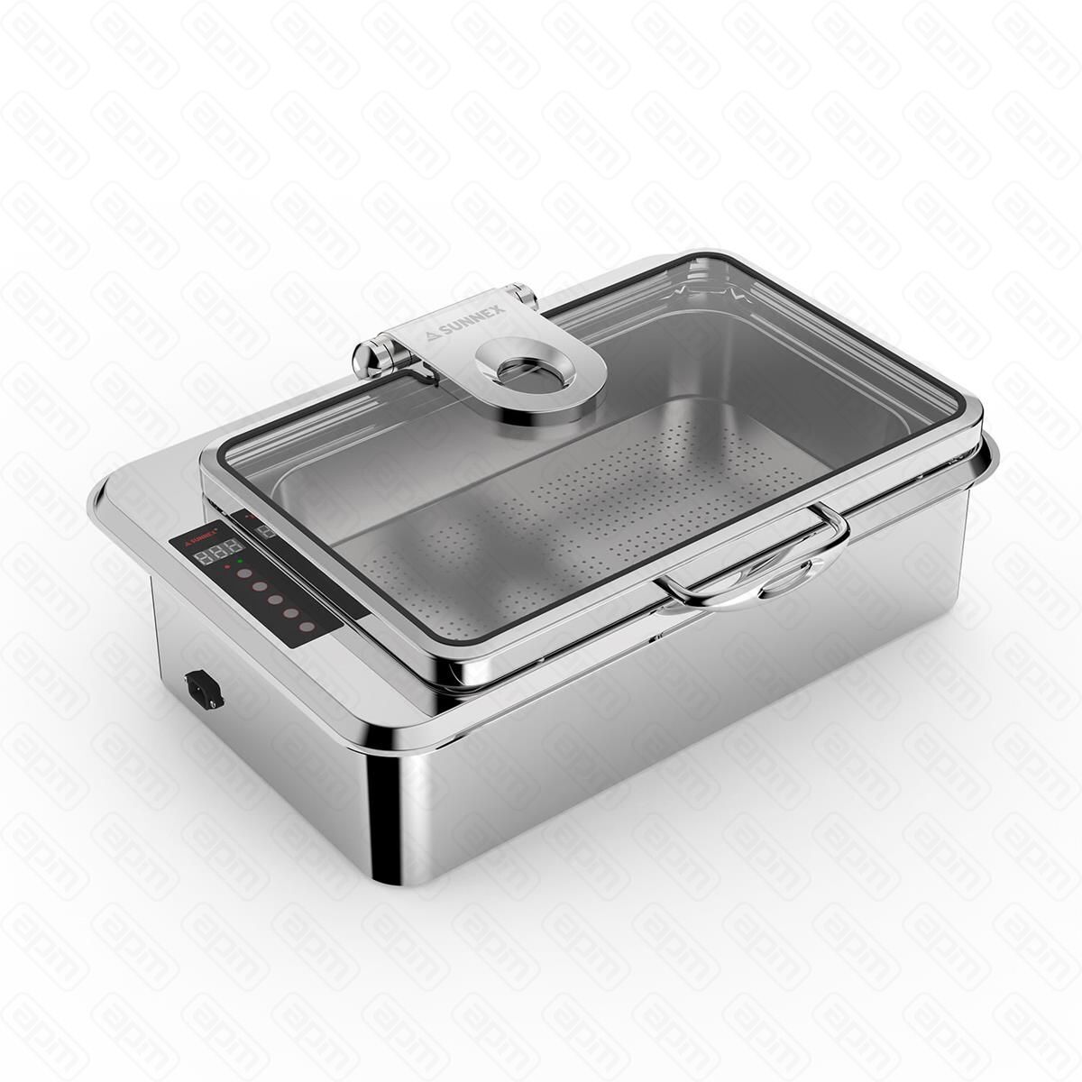 Мармит электрический 85 л 1165 ммвстраиваемый с откидной крышкой  KASA SUNNEX