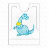 Нагрудник детский Dino одноразовый с карманом 27x345 см 500 шт полиэтилен Garcia de Pou