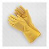 Перчатки желтые латекс р-р S