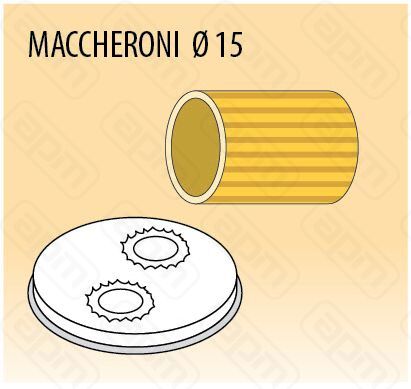 Насадка для MPF 25MPF 4 MACCHERONI диам15мм