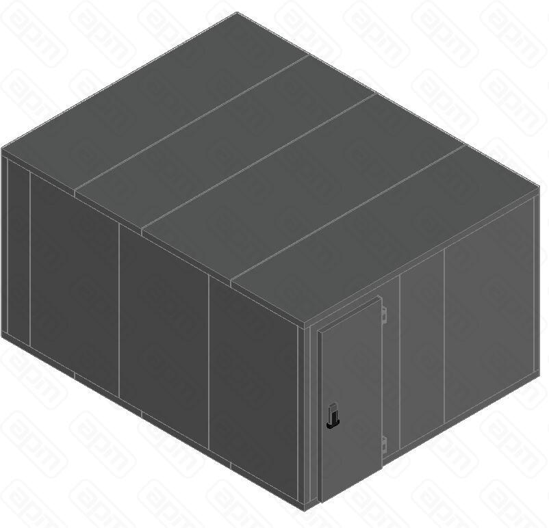 КАМЕРА 80ММ POLAIR КХН-2387 3160Х4060Х2200