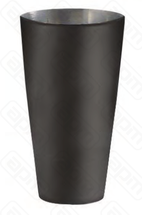 Шейкер из нержавеющей стали BOSTON черный 4x10 дюймов Motta
