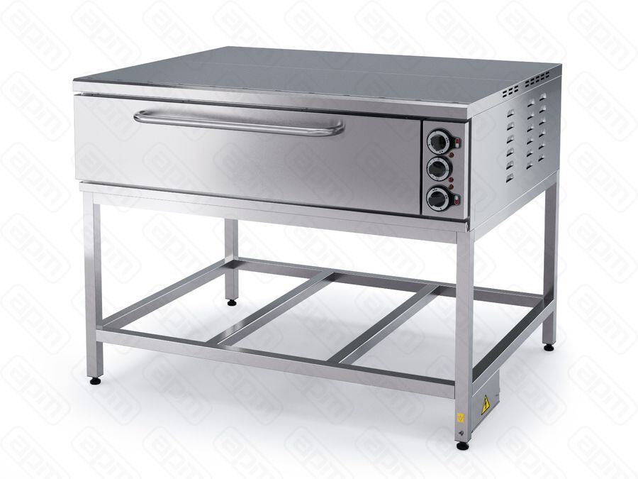 Шкаф пекарный электрический ШПЭ101 1 камера лицнерж под углерод сталь подставка краш сварн