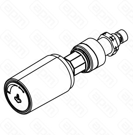 Комплект ручки с поворотным механизмом и крана F18 Sanremo артKRUBMANF18NT