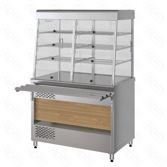 ПВХЭ15 Прилавок-витрина холодильный закрытый