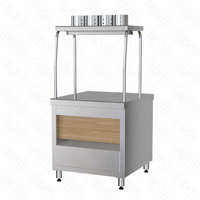 ППС6 Прилавок для столовых приборов