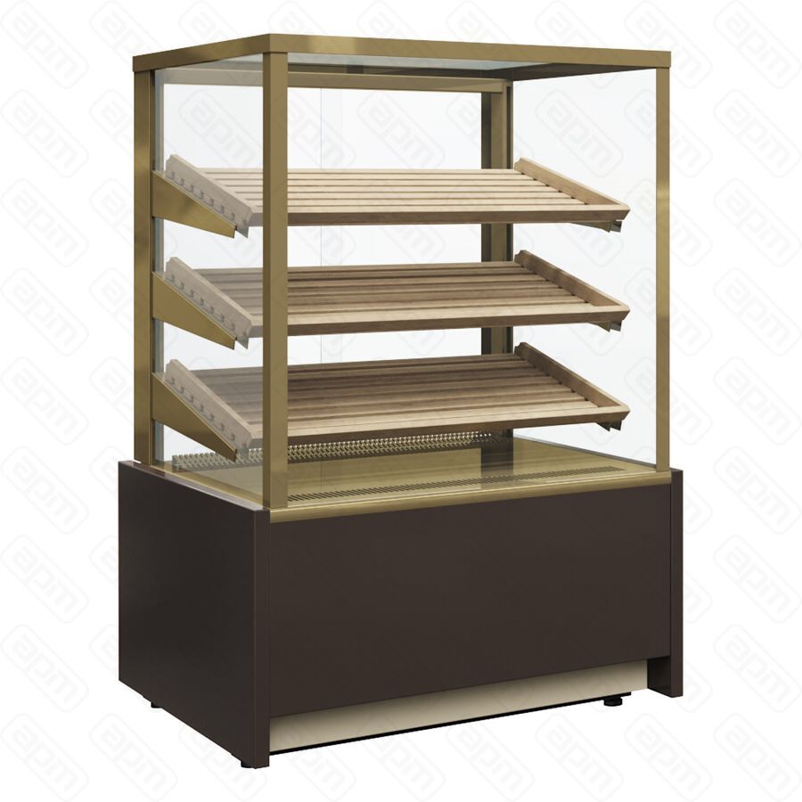 Витрина хлебная Полюс KC70 N 13-2 LIGHT Bread цвет по схеме без стекла стандарт