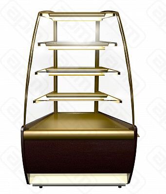 Витрина холодильная Полюс K70 VM-3 LIGHT Паттерн 0106 Седой дуб