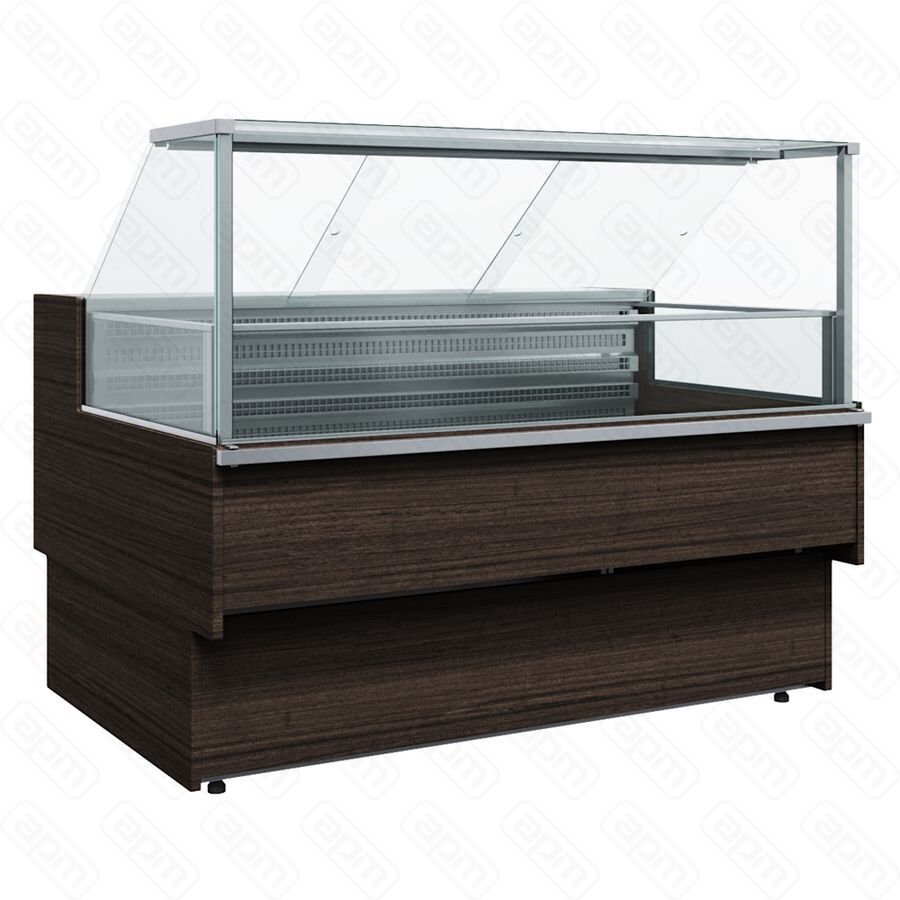 Витрина морозильная Полюс GC110 SL 125-1 ВХСн-125 Carboma GC110 1005 ВЕНГЕ