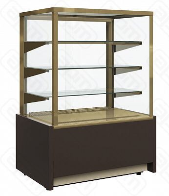 Витрина холодильная Полюс KC70 VM 09-1 LIGHT цвет по схеме индивидуальное исполнение