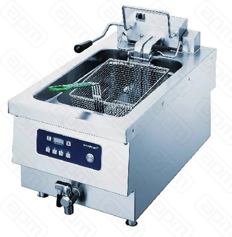 Фритюрница настольная электрическая1 ванна 10 л ELECTRIC FRYER