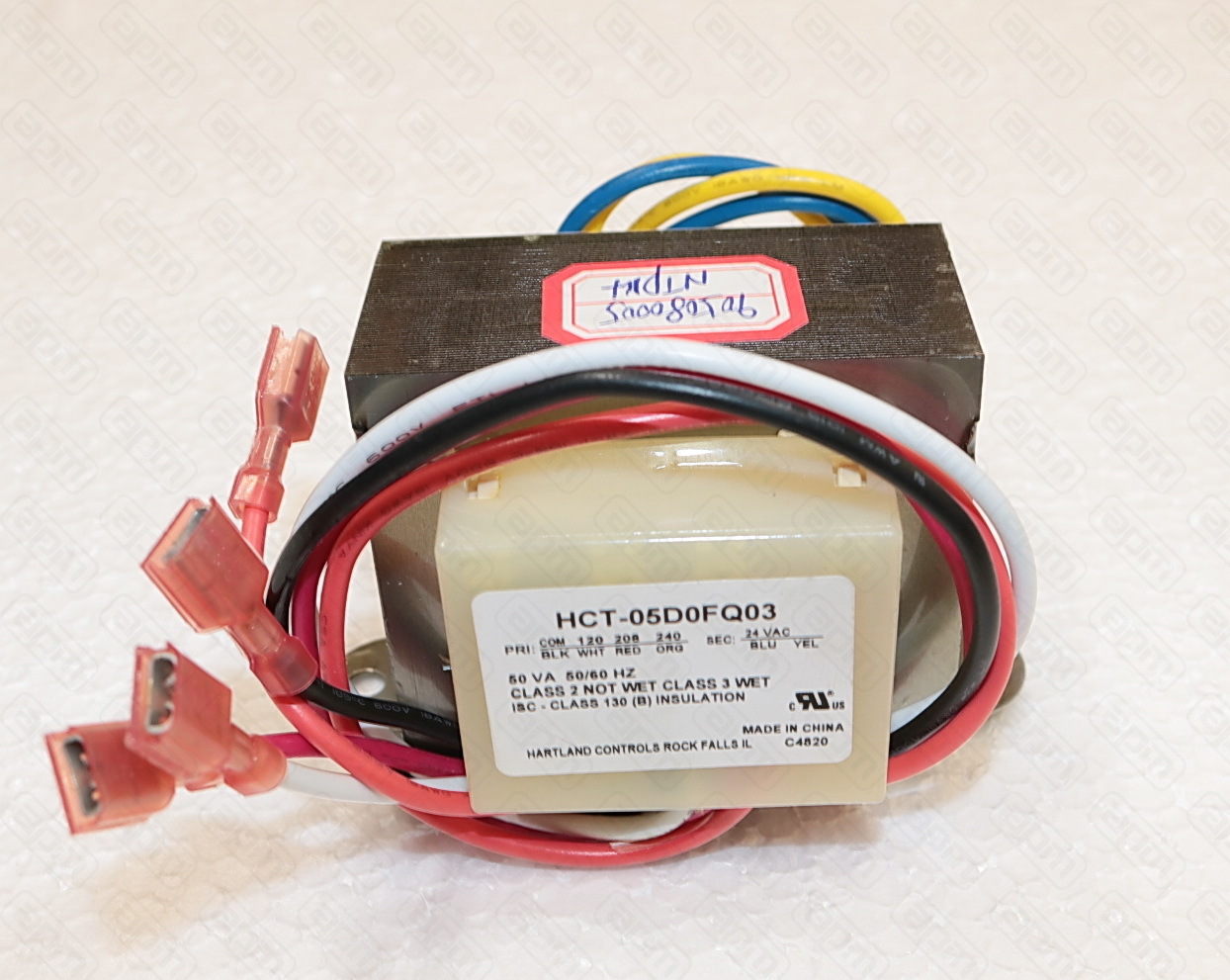 Трансформатор напряжения 24В 50VA VOLTAGE TRANSFORMER 24VAC 50VA