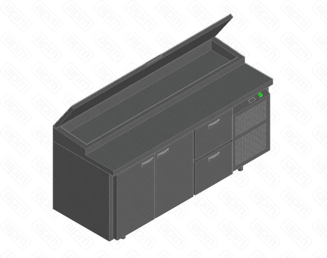 СТОЛ ДЛЯ ПИЦЦЫ HICOLD PZ1-112GN 13H