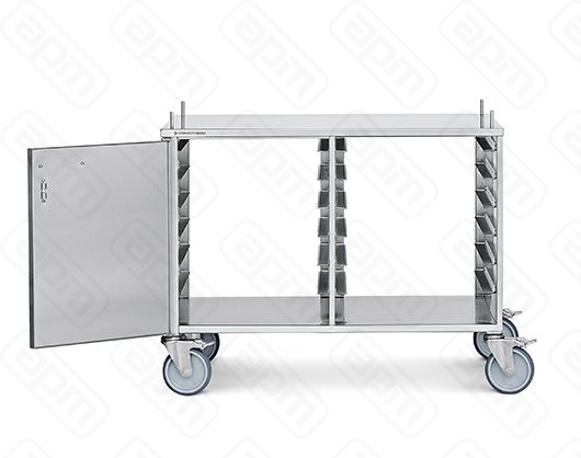 Подставка Convotherm maxx pro BAKE закрытая с 2-х сторон 7 пар направляющих EN 1 дверь на колесах