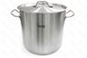 Кастрюля нерж с тройным дном 400х320мм объем 40L ч двручками арт101332 VIATTO