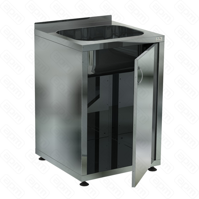 ВАННА МОЕЧНАЯ ЦЕЛЬНОТЯНУТАЯ ЗАКРЫТАЯ ВМЦЗ1-7070