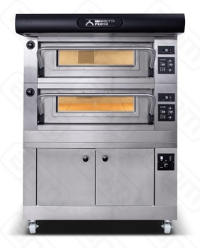 ПЕЧЬ ПОДОВАЯ ДЛЯ ПИЦЦЫ MORETTI FORNI P80E  ЗОНТ  РАССТОЙКА