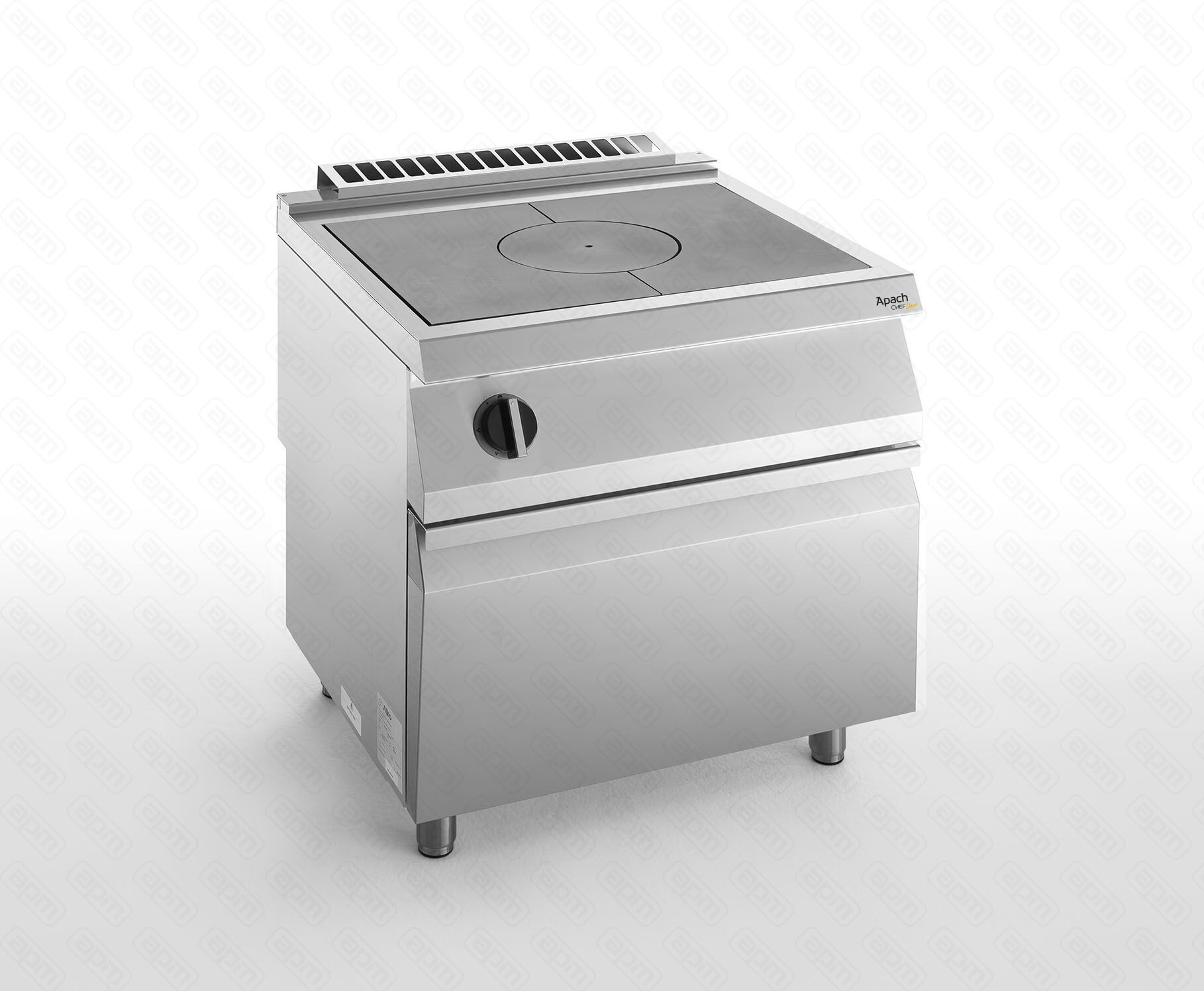 ПЛИТА СО СПЛОШНОЙ ПОВЕРХНОСТЬЮ ГАЗОВАЯ 900 СЕРИИ APACH CHEF LINE SLRSTG89CS