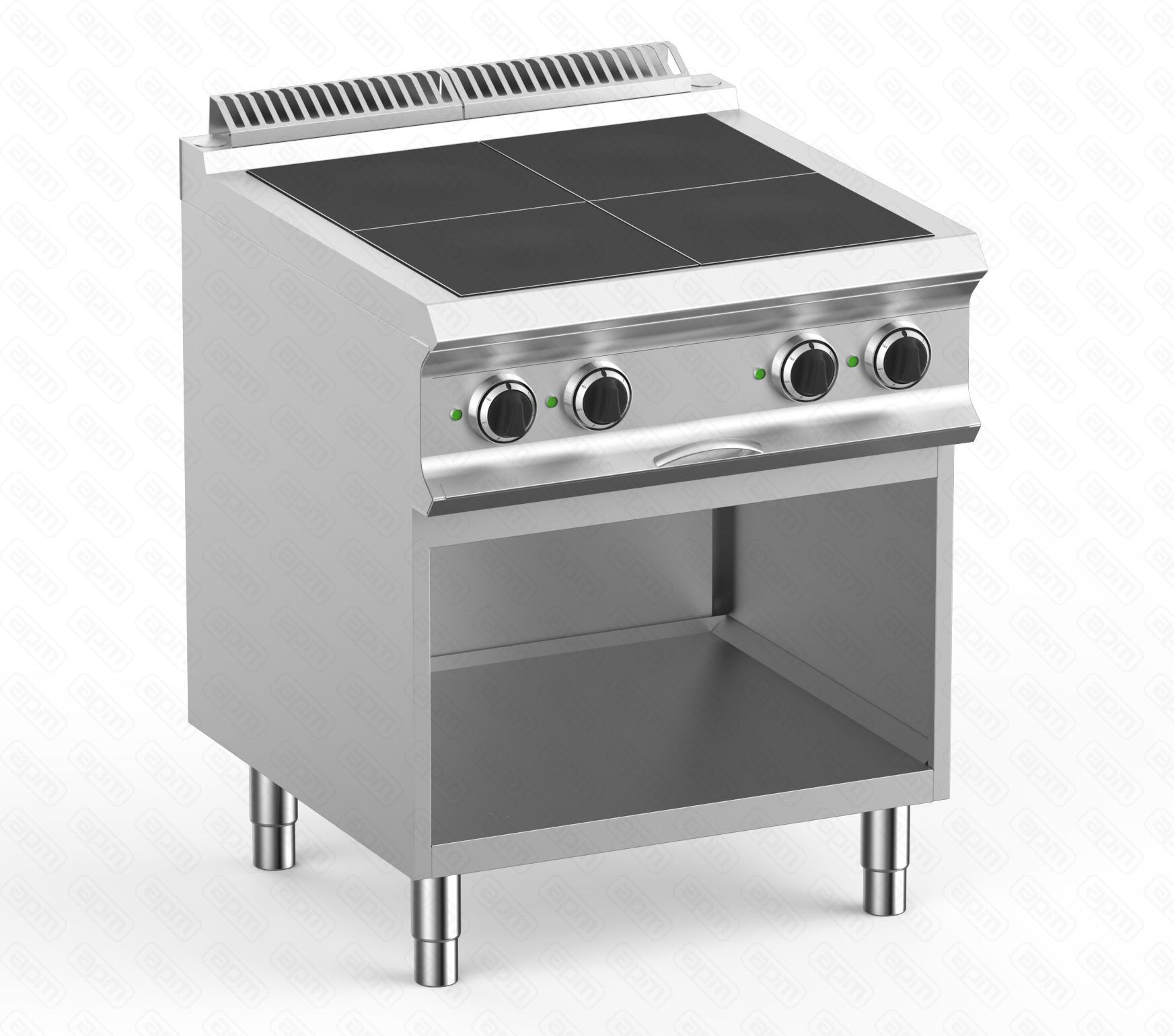 ПЛИТА ЭЛЕКТРИЧЕСКАЯ 4 КОНФОРОЧН 700 СЕРИИ APACH CHEF LINE GLRLE77OSP