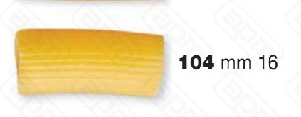 ФОРМА LA MONFERRINA ДЛЯ Р6P12 RIGATONI 16 MM 104 БРОНЗА