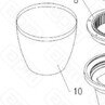 КОЖУХ ДЛЯ МИКСЕРА ROLLMATIC BULL 40 D00993