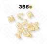 ФОРМА LA MONFERRINA ДЛЯ Р6P12 ALFABETO 65 MM 356 БРОНЗА