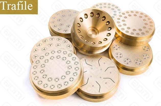 ФОРМА LA MONFERRINA ДЛЯ P6P12 TUBI QUADRATI RIGATII 127A БРОНЗА